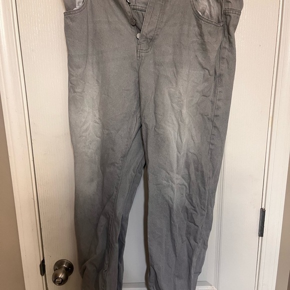 Boohoo Men Relaxed Fit Jeans - Gray - Picture 2 of 5